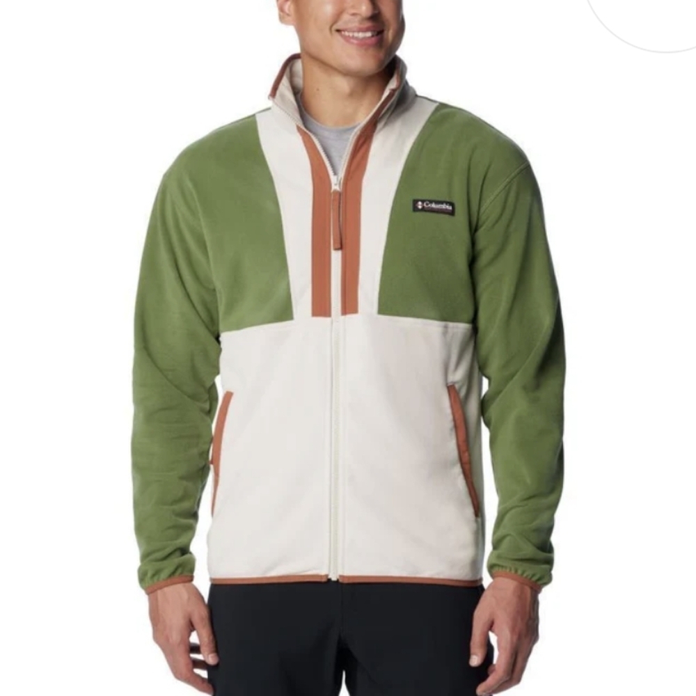 Columbia Men's Back Bowl Retro Colour Block Fleece Men's size L - Picture 7 of 13